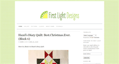 Desktop Screenshot of firstlightdesigns.com